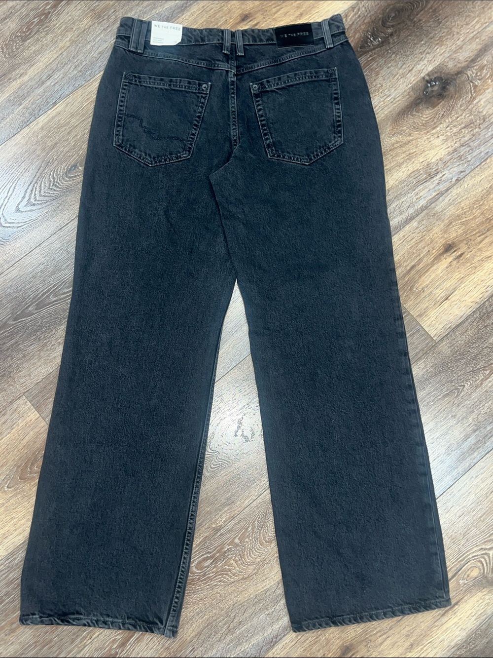 FREE PEOPLE We The Free Tennessee Low-Rise
Boyfriend Jeans Color: Hideaway Black - Picture 5 of 9